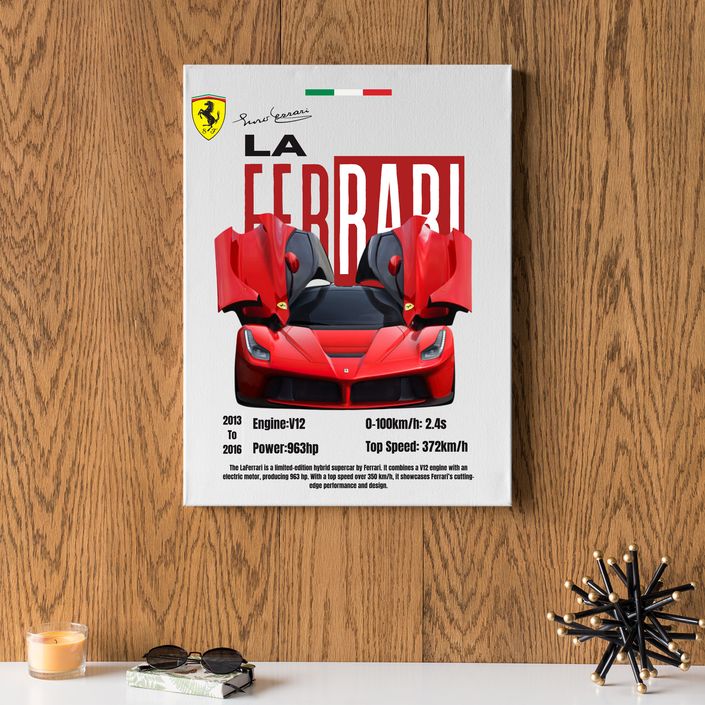 LA FERRARI Canvas