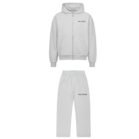 YOU VS YOU Sweatsuit Grau