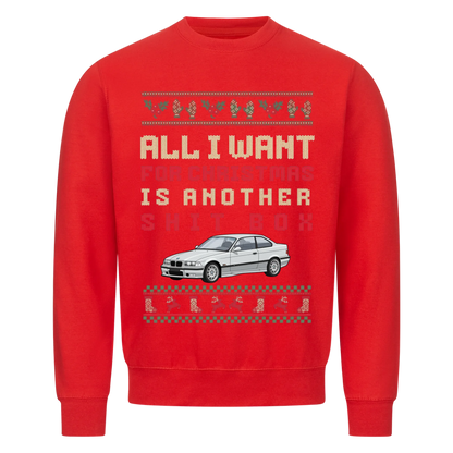 shit box personalized ugly sweater