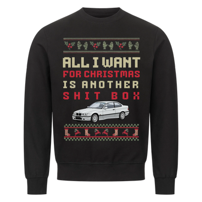 shit box personalized ugly sweater