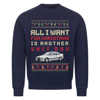 shit box personalized ugly sweater