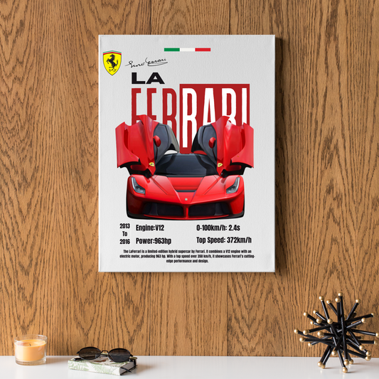 LA FERRARI Canvas