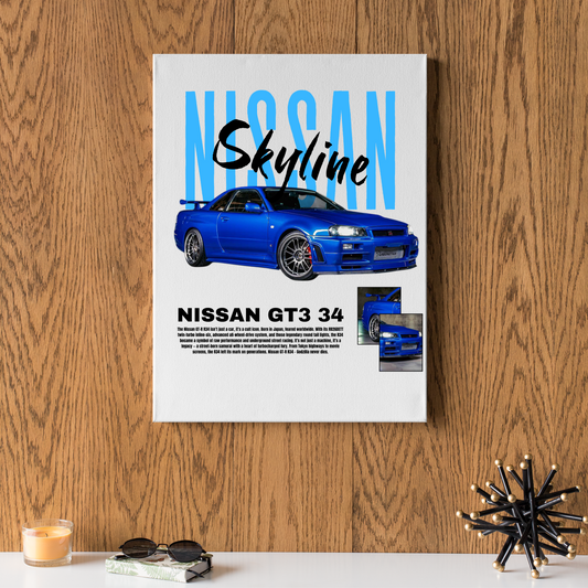 NISSAN SKYLINE Canvas